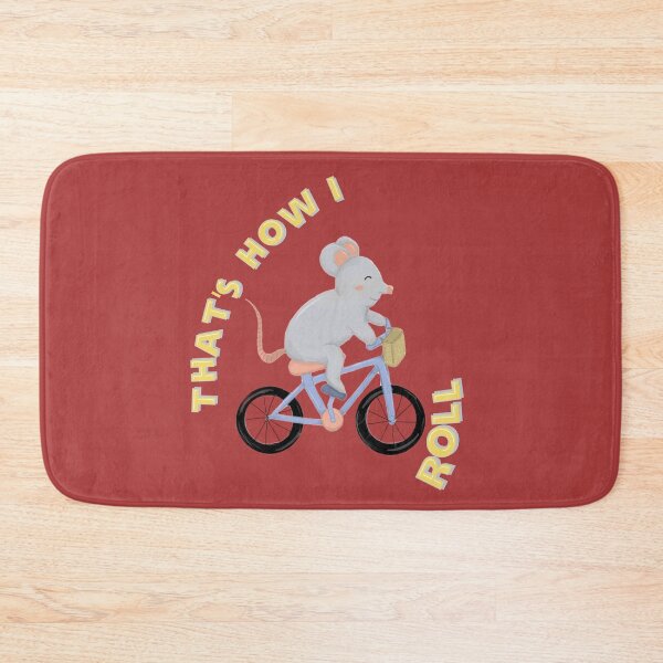 Item preview, That's how I roll- cute mouse designed and sold by SidTastic .