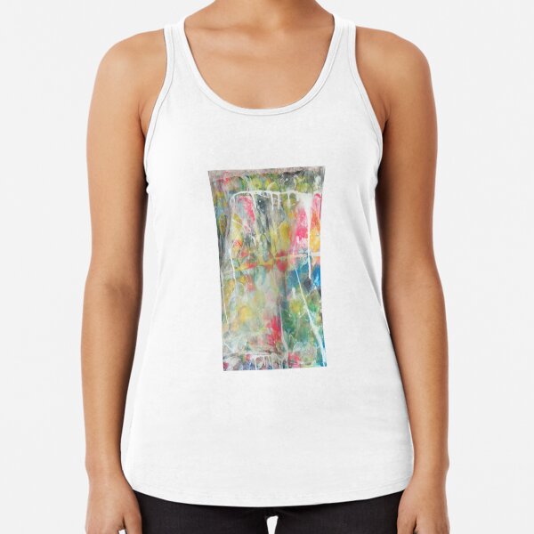 Abstract Art Racerback Tank Top