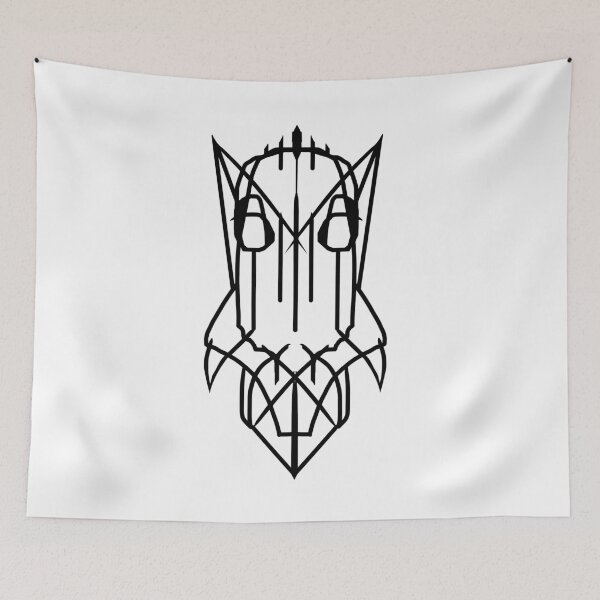 Item preview, Symmetric Black - Digital Hand Drawn Print by ObKrux designed and sold by Shaun Pollock.