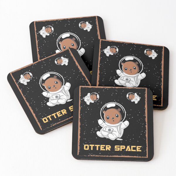 Item preview, Otter Space Otter Animal Cute Space designed and sold by MooonTees.