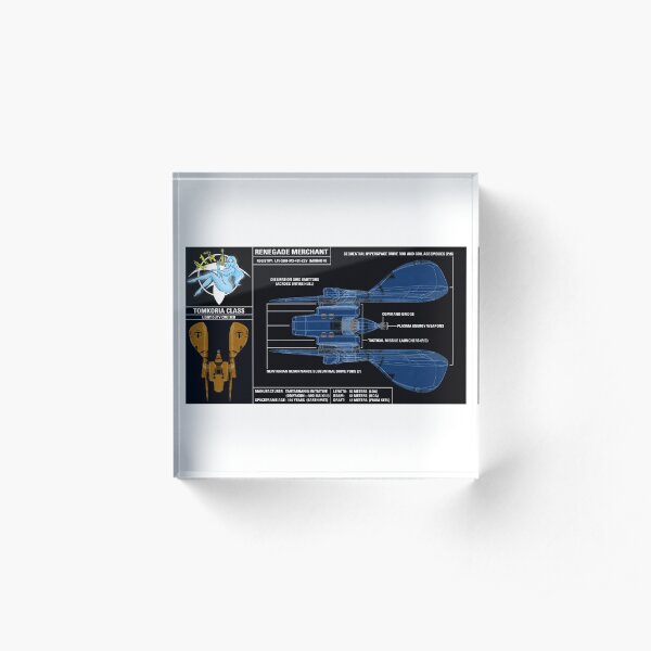 RENEGADE MERCHANT — SPEC SHEET Acrylic Block