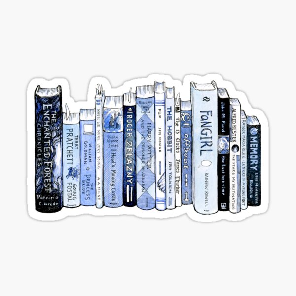 Bookshelf Sticker