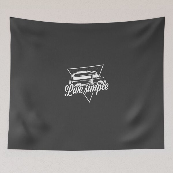 Item preview, Live simple - for everyone who enjoys vanlife designed and sold by Freetimebm.