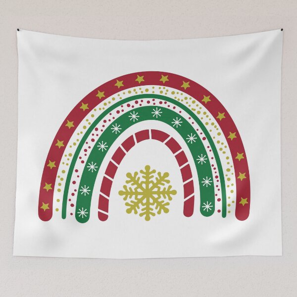 Item preview, Christmas Rainbow. Winter holidays design designed and sold by LaBelezoka.