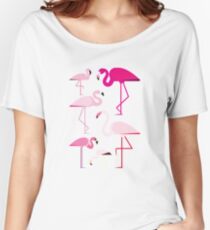 Flamingos Women's Relaxed Fit T-Shirt