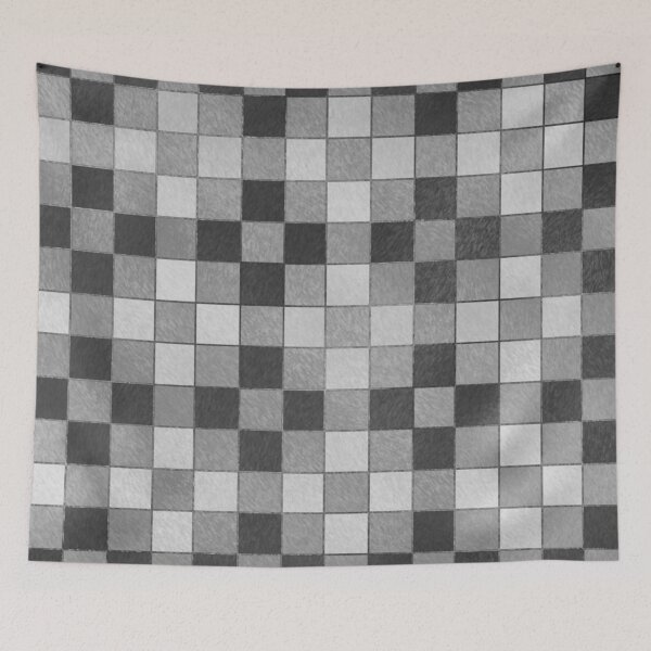 Item preview, Silver Checker Board designed and sold by RitaLaiArt.