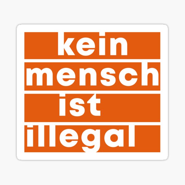 Artikel-Vorschau von Kein Mensch ist illegal, designt und verkauft von Jourys.