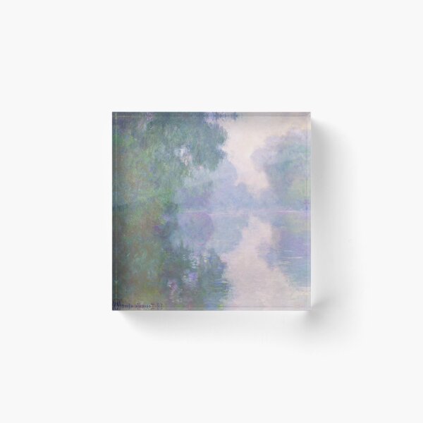 Aperçu de l'œuvre Claude Monet - La Seine à Giverny, Brumes matinales (1897) créée et vendue par HistoryRestored.