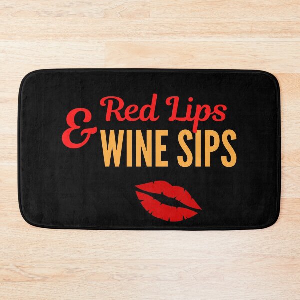 Item preview, Red Lips Wine Sips designed and sold by Vivoh12.