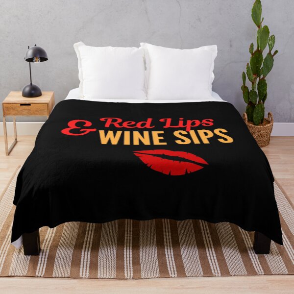 Item preview, Red Lips Wine Sips designed and sold by Vivoh12.