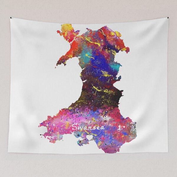 Item preview, Swansea Heat On The Map Quote Art Design Inspirati designed and sold by vividpixelusa.