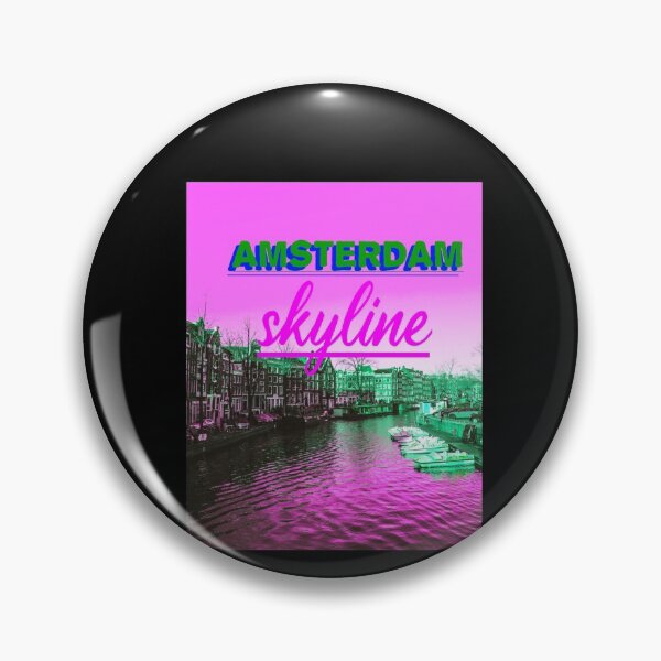 Artikelvorschau, Amsterdam Skyline entworfen und verkauft von chyaart.
