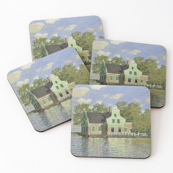 Item preview, Claude Monet - Houses on the Zaan River at Zaandam (1871) designed and sold by HistoryRestored.
