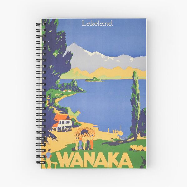 Item preview, Vintage Wanaka poster designed and sold by heymate.