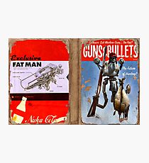 Guns and Bullets (The Future of Hunting?) Photographic Print