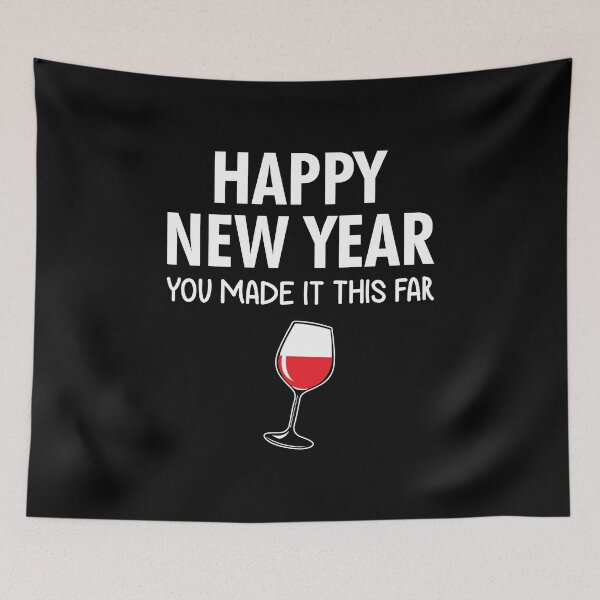 Item preview, 2021 Happy New Year Wine Lover Funny Slogan Gift designed and sold by haselshirt.
