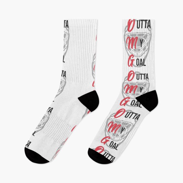 Item preview, OMG - Outta My Goal Hockey Goalkeeper Red designed and sold by ❤ stickers by bee ❤.