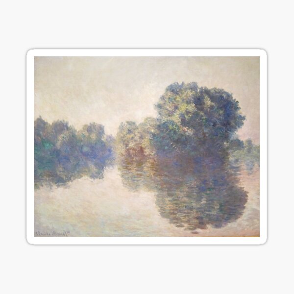 Aperçu de l'œuvre Claude Monet - La Seine à Giverny (1897) créée et vendue par HistoryRestored.