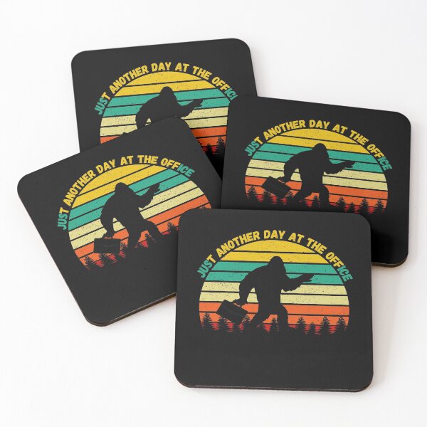 Item preview, Just Another Day At The Office Bigfoot Sasquatch designed and sold by TrendingTees4u.