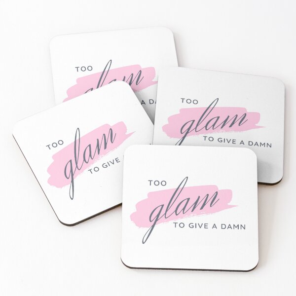 Item preview, Too Glam To Give A Damn designed and sold by Vivoh12.