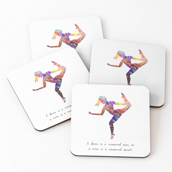 Item preview, Ballet Quote A Dance Is A Measured Pace Quote Art designed and sold by vividpixelusa.