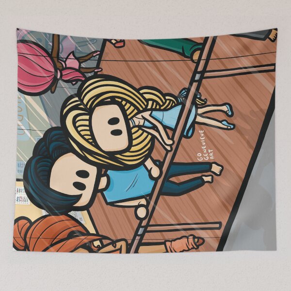 Item preview, Blonde Girl and Raven Boy Ballet designed and sold by gogenevieve.