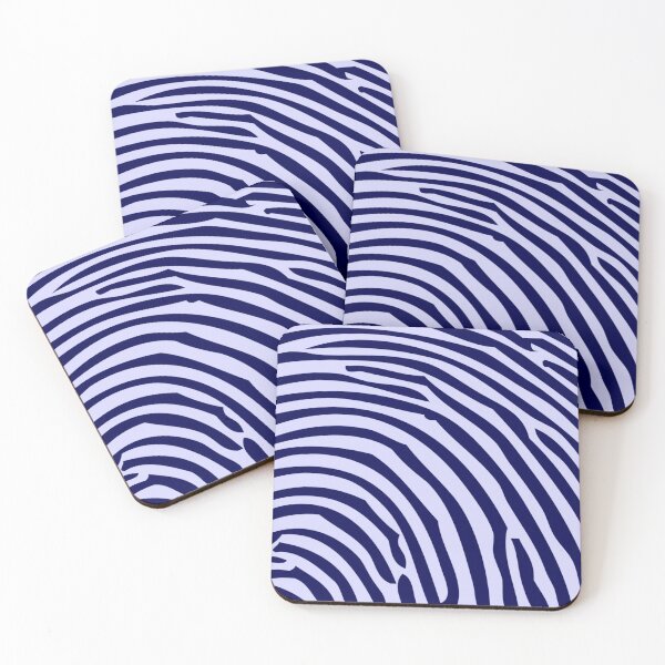 Item preview, Blue Zebra Print designed and sold by VOMIR.