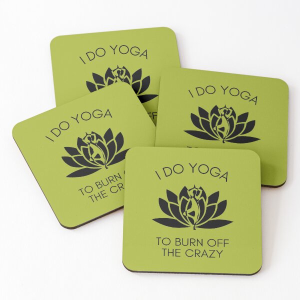 Artikelvorschau, Ich mache Yoga, um die Verrückten abzubrennen entworfen und verkauft von PlantDemia.
