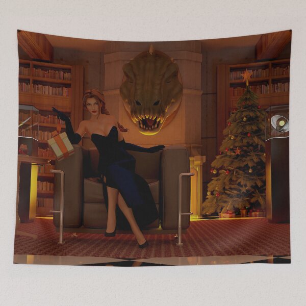 Item preview, Merry Christmas from Lara Croft designed and sold by James-Cr.