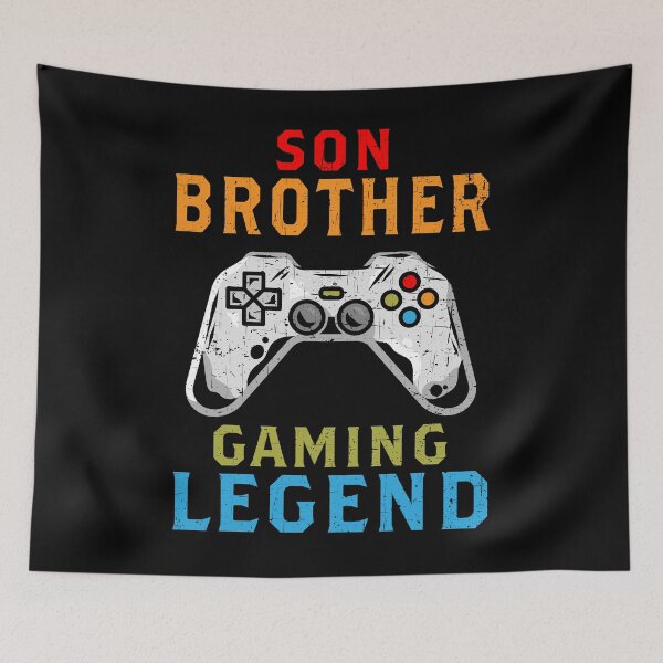 Item preview, Son Brother Gaming Legend Gamer Gifts For Teen Boys Gaming designed and sold by HeroTee.