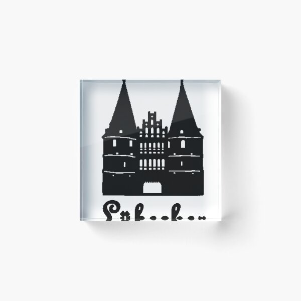Item preview, Overprint Lübecker with the Holstentor Lübeck designed and sold by neorevoxos.