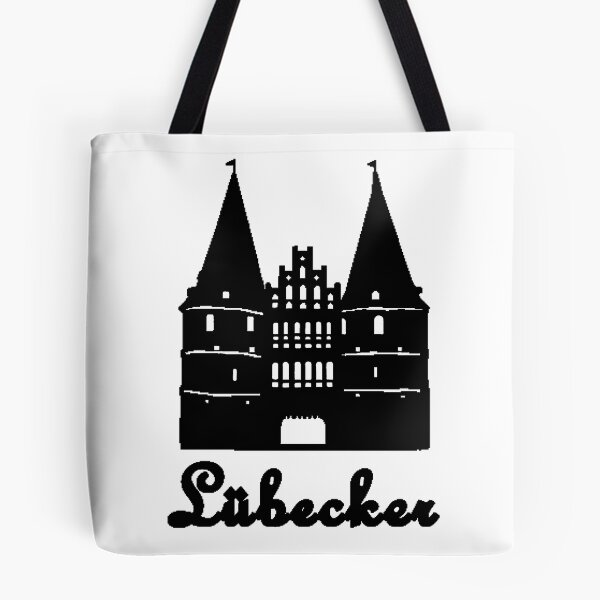 Item preview, Overprint Lübecker with the Holstentor Lübeck designed and sold by neorevoxos.