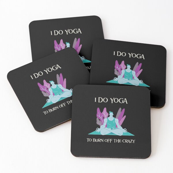 Artikelvorschau, Ich mache Yoga, um die Verrückten abzubrennen entworfen und verkauft von PlantDemia.