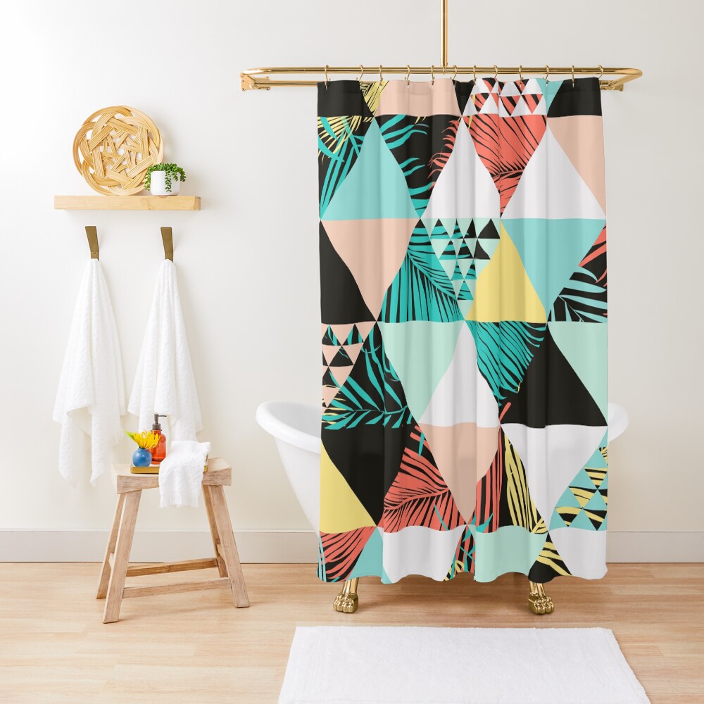 Item preview, Shower Curtain designed and sold by tridentfoundry.
