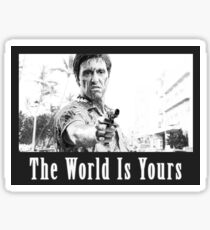 Scarface The World Is Yours Sticker