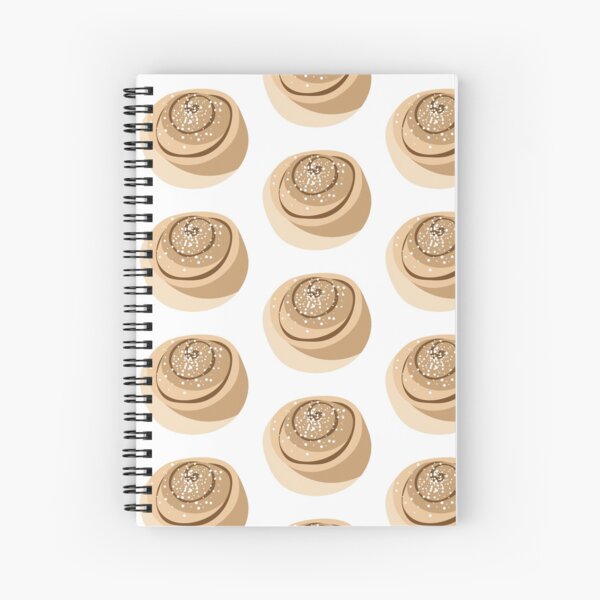Kanelbulle | Swedish cinnamon bun Spiral Notebook
