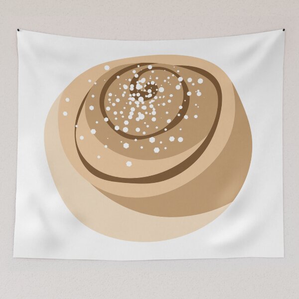 Item preview, Kanelbulle | Swedish cinnamon bun  designed and sold by LemonbatStudio.