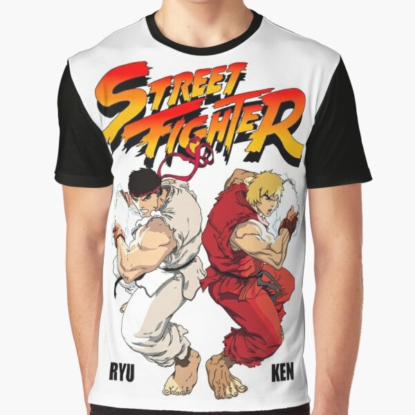 SF Alpha 3 Evil Ryu - PixelRetro Video Game T-Shirt - Street Fighter