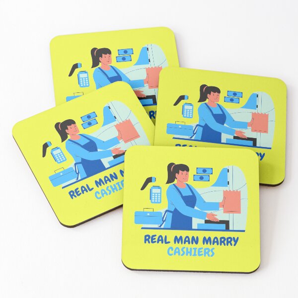 Item preview, Real Man Marry Cashiers designed and sold by Mamibo.