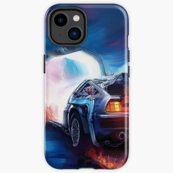 Back to the Future Delorean Time Machine iPhone Case