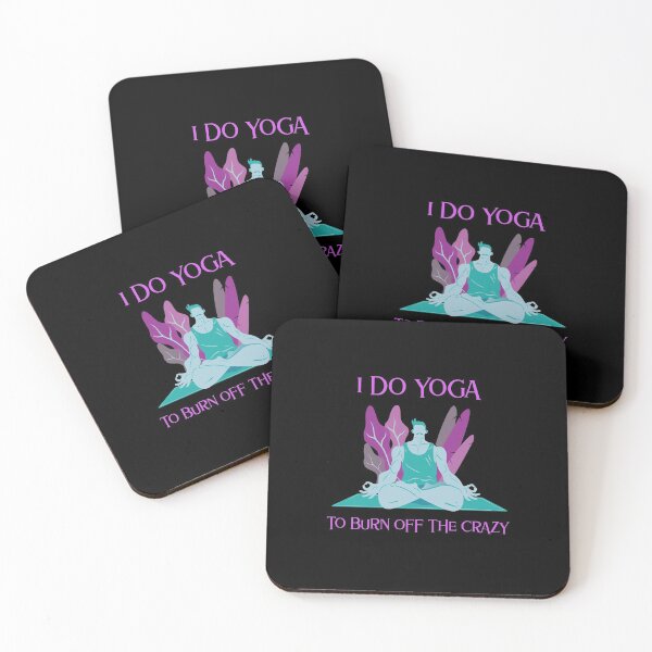 Artikelvorschau, Ich mache Yoga, um die Verrückten abzubrennen entworfen und verkauft von PlantDemia.