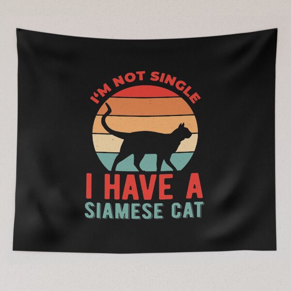 Item preview, Siamese Cat designed and sold by artworkbyrihen.