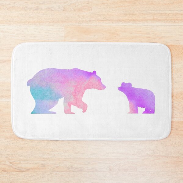 Item preview, Purple Watercolor Bears designed and sold by Hedda Young.