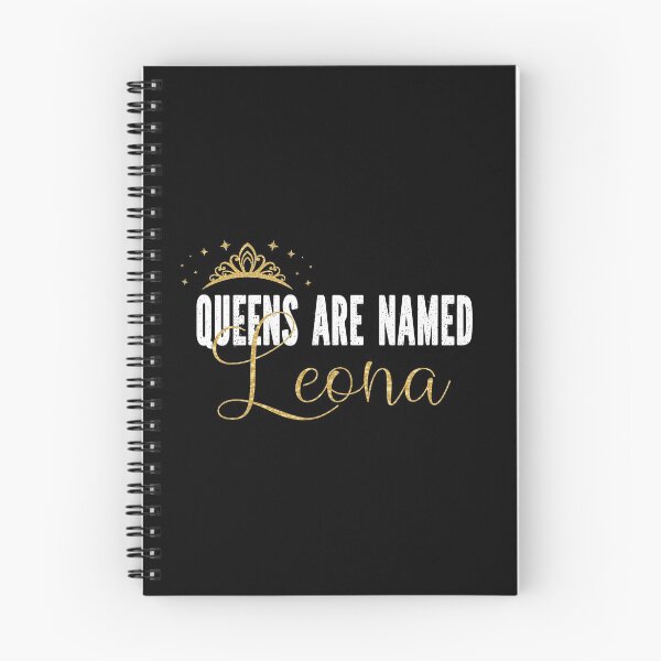 Item preview, Queens Are Named Leona Personalized First Name Girl design designed and sold by Grabitees.