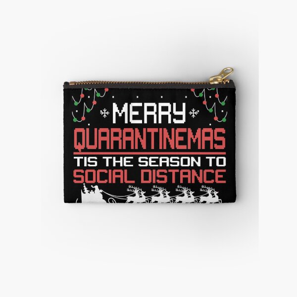 Item preview, Merry Quarantinemas | Tis the season to Social Distance designed and sold by papijandi.