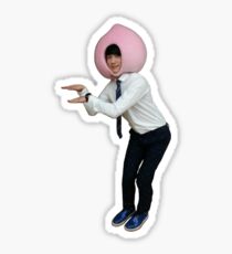 peach jinyoung Sticker