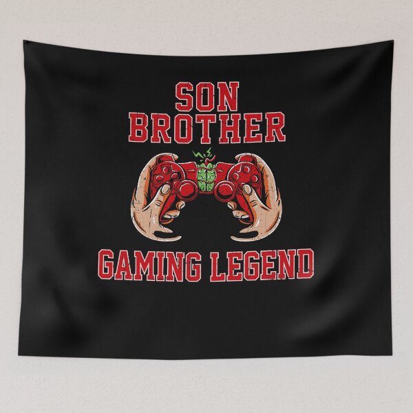 Item preview, Son Brother Gaming Legend Gamer Vintage Gifts For Teen Boys Gaming designed and sold by HeroTee.