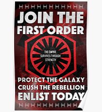 First Order Recruitment Poster Poster