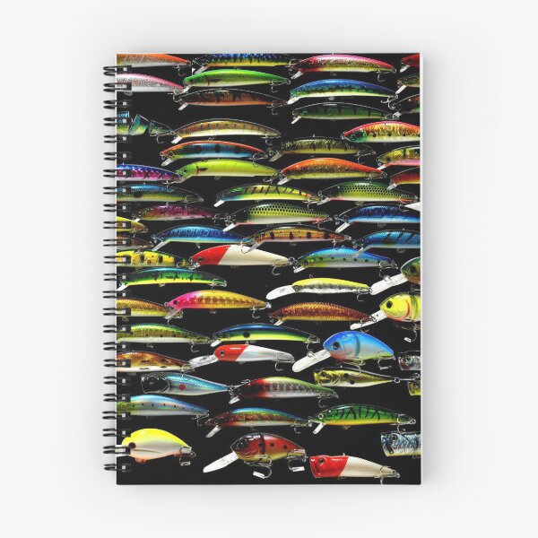 Item preview, Fishing Lures Pattern Art Photo designed and sold by Go Logo Designs.
