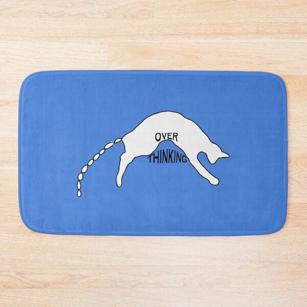 Over Thinking Bath Mat